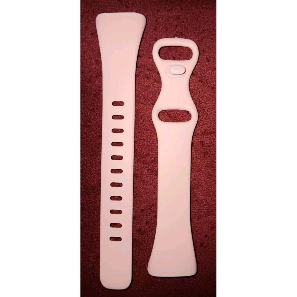 Charge Band New replacement Fitbit 5 Or 6 Slim Sport Light Pink Silicone